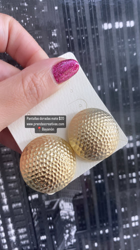 Earrings gold mate
